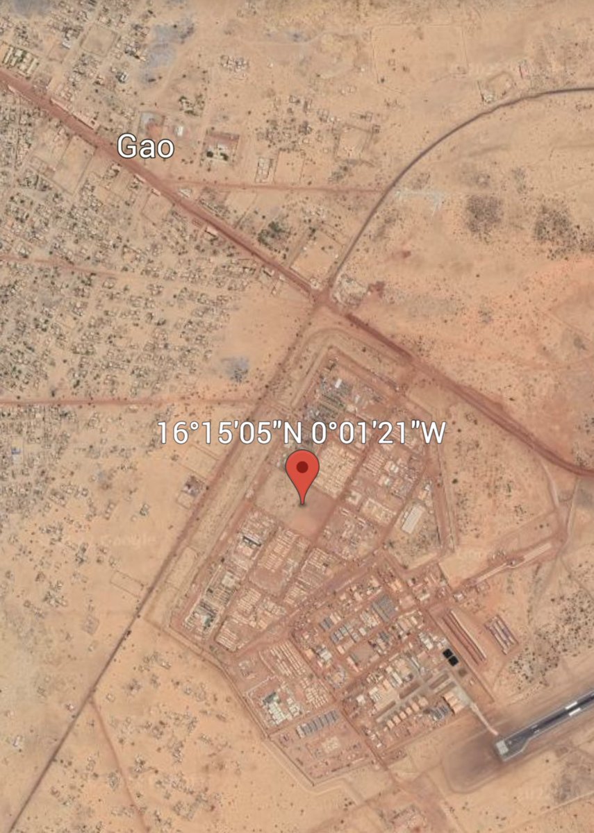 Mali Gao according to local source rockets were fired at the Barkhane camp in Gao. No clear report on the issue, Barkhane forces are responding to the attack