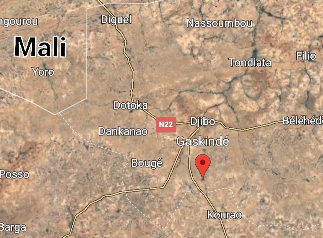 Burkina Sahel Soum: Terrorist attack this 04/24 against an army position in Gaskindé. The base would have been completely taken. 1st Report: 5 soldiers and 4 civilians killed. Several injured and missing. 07 vehicles carried away including an armored vehicle, several weapons carried away