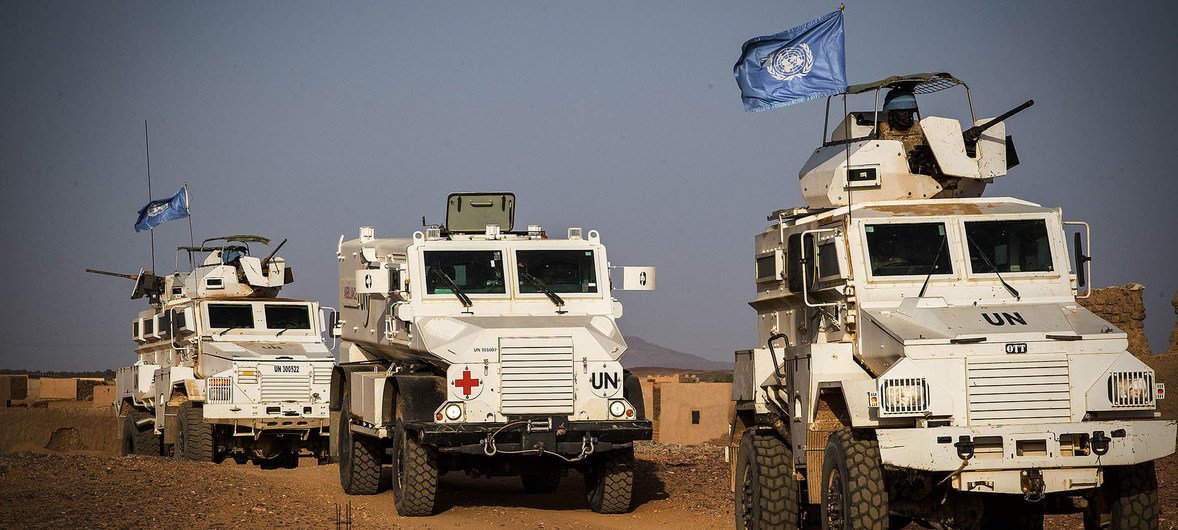 Mali: 4 MINUSMA peacekeepers were injured on Wednesday, repelling a terrorist attack in Kidal, while their convoy came under direct fire with light weapons and RPG for about an hour