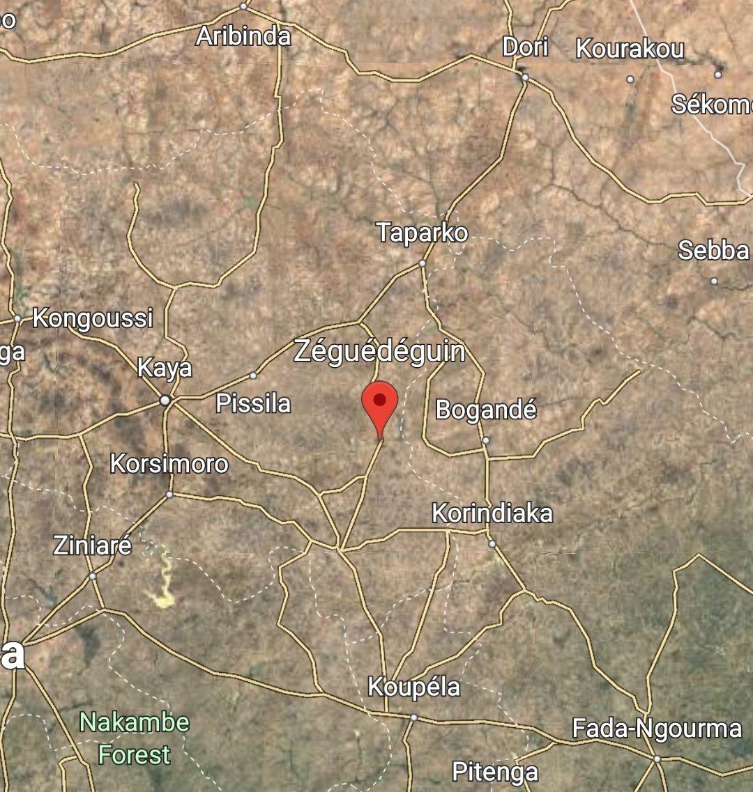 Burkina Centre_Nord Namentenga: Attaque terroriste hier 01/07 contre la Brigade de Gendarmerie de Zeguedeguin suivi de vandalisme d'antenne de telephonie. Un Gendarme tué et des dégâts matériels enregistrés. C'est la 1ère attaque du genre dans cette partie de la region