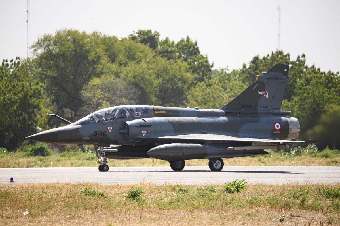 Chad: End of deployment for the @Armee_de_lair detachment. Today, the 3rd and last Mirage 2000D landed in France, closing the detachment's mission in Chad