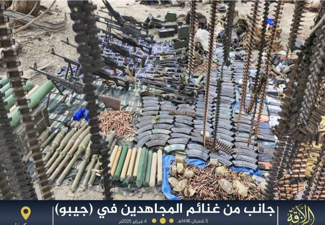 Spoils taken by al-Qaeda (JNIM) from their recent raid on Djibo. More assaults expected soon, given the overall rise in battles all over Sahel this month. 