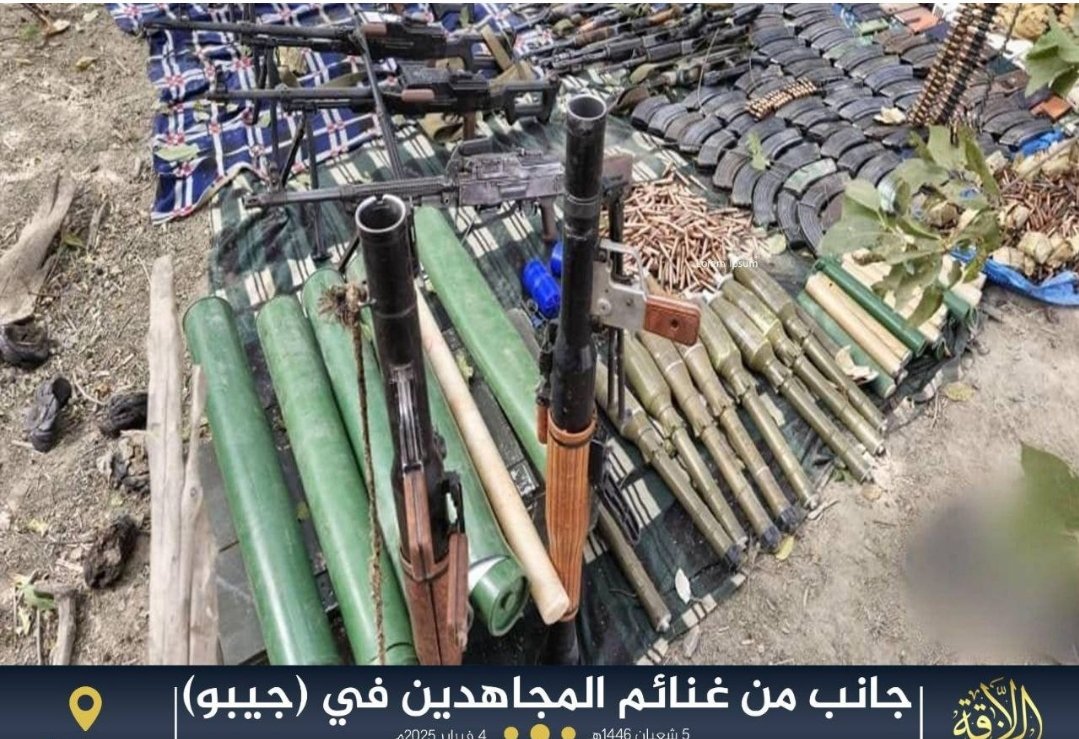 Spoils taken by al-Qaeda (JNIM) from their recent raid on Djibo. More assaults expected soon, given the overall rise in battles all over Sahel this month. 