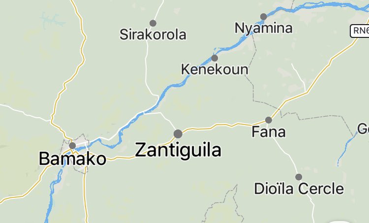 JNIM claims control of two military positions in Santiguila Koulikoro this morning at dawn note that this is indeed Zantiguila, while Santiguila is in Kayes and Sandiguila near Solokoto