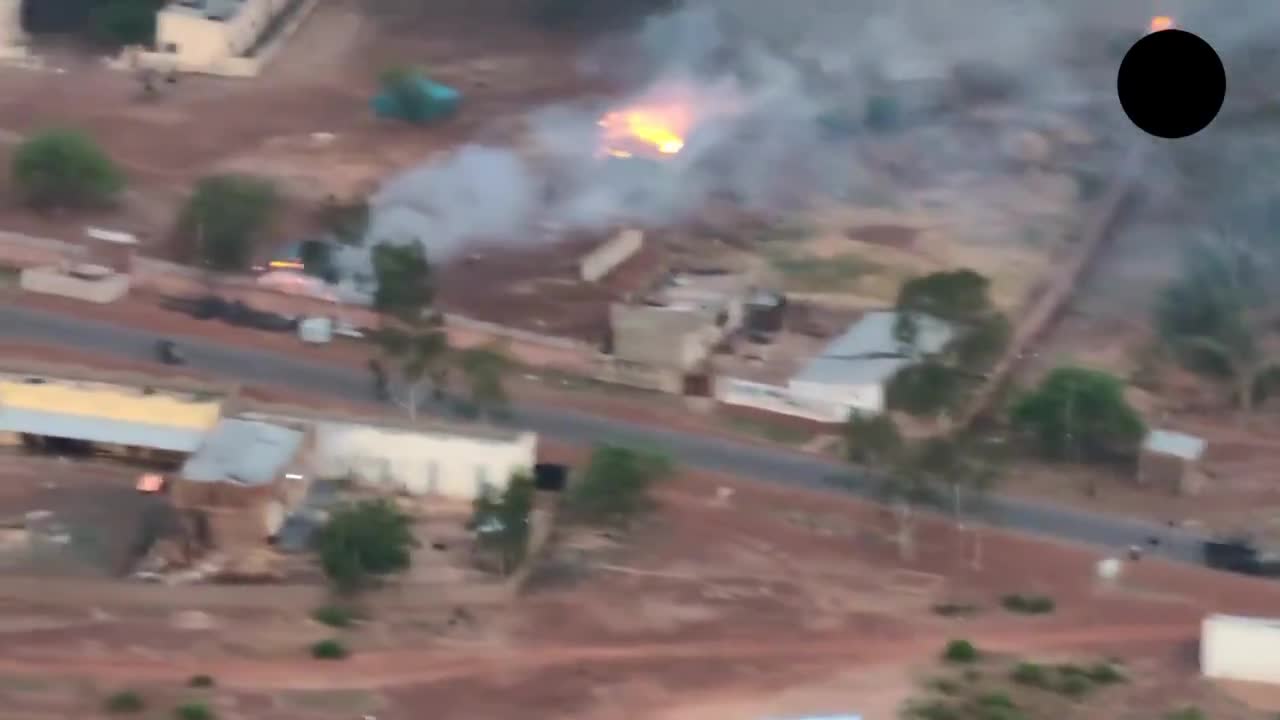 Drone footage confirms the May 30 JNIM attack in Sirakorola, 85 km from Bamako. As JNIM militants intensified their attacks and moved closer to the capital