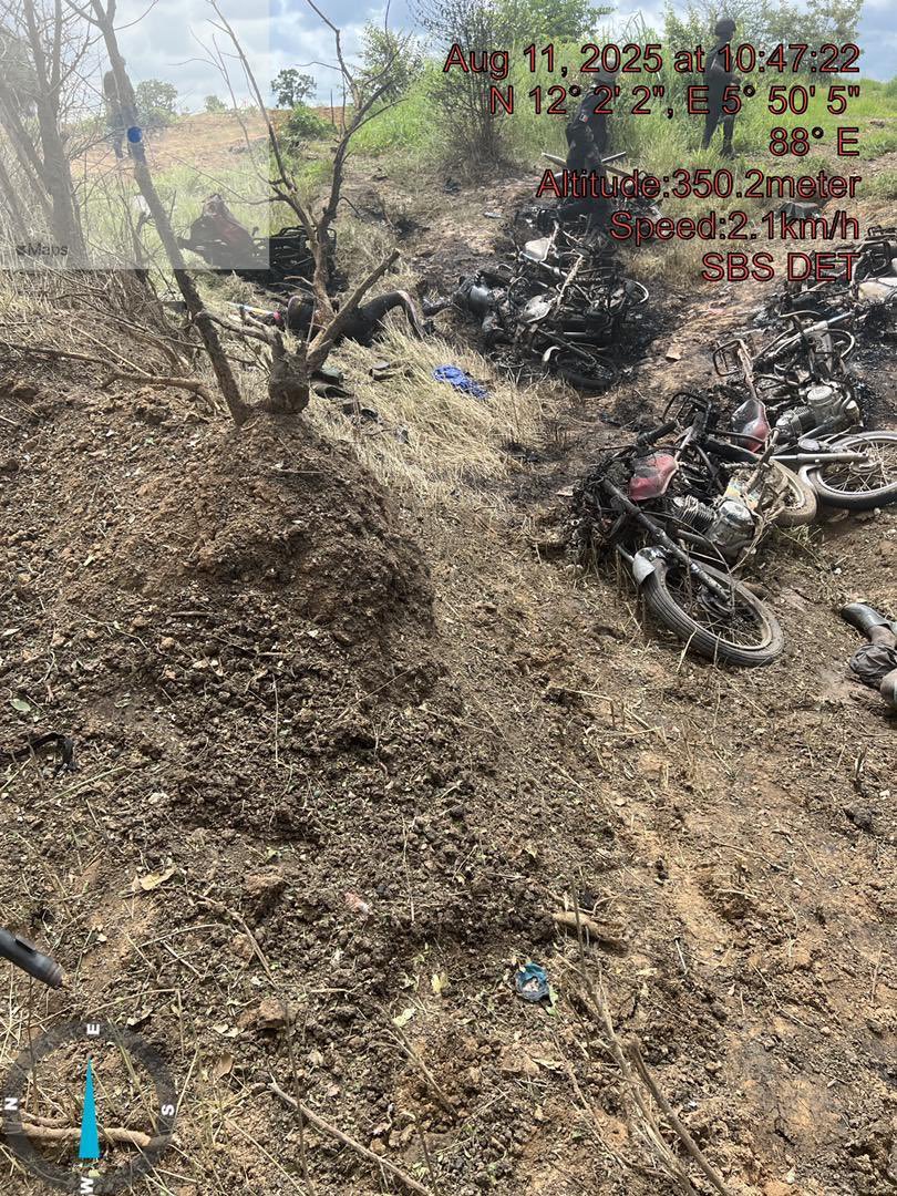 The Nigerian Force Claims to Have Killed Hundreds of an Bandits During Airstrike in Makakkari Forest, Bukuyum LGA, Zamfara State, Nigeria
