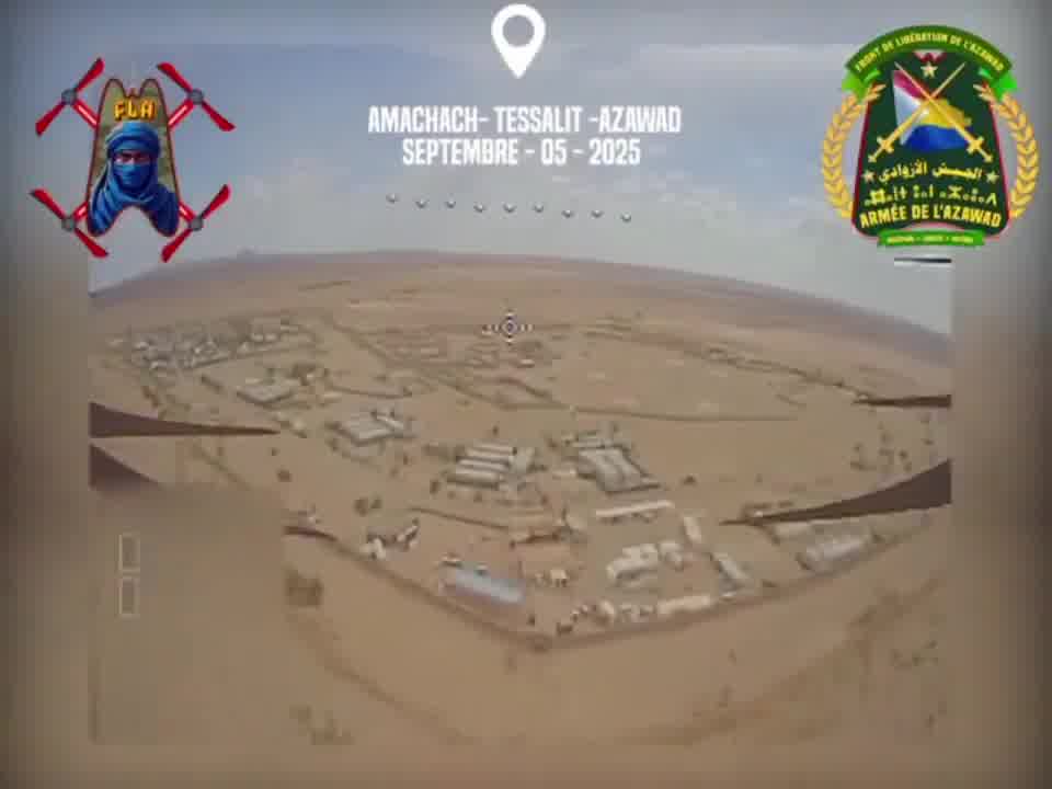 Mali: Azawad Liberation Front (FLA) has struck a Bayraktar TB2 Drone Control Center operated by Malian Army in Tessalit.  The Azawad militants apparently used at least one FPV Kamikaze Drone  armed with a PG-7V(M)  pattern HEAT (Anti-Tank) RPG warhead