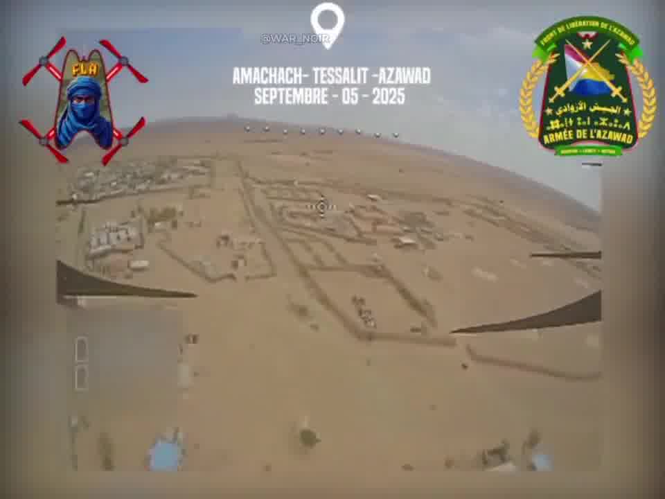 Mali: Azawad Liberation Front (FLA) has struck a Bayraktar TB2 Drone Control Center operated by Malian Army in Tessalit.  The Azawad militants apparently used at least one FPV Kamikaze Drone  armed with a PG-7V(M)  pattern HEAT (Anti-Tank) RPG warhead
