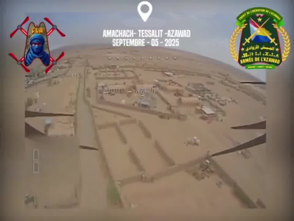 Mali: Azawad Liberation Front (FLA) has struck a Bayraktar TB2 Drone Control Center operated by Malian Army in Tessalit.  The Azawad militants apparently used at least one FPV Kamikaze Drone  armed with a PG-7V(M)  pattern HEAT (Anti-Tank) RPG warhead