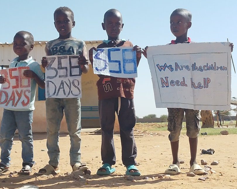 The peaceful protest of the refugees in the Agadez camp, who demand security and a decent life, enters its 358th day, and the suffering continues. Therefore, we appeal to all humanitarian actors to look at us with mercy