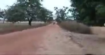 After staying in control of the town of Loulouni, southern Mali, for a while, JNIM withdraws its forces, the militant filming says he can't film all of the fighters as there are too many, and that they came to fight the pro-government Dozo militias but most of them fled