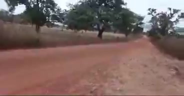 After staying in control of the town of Loulouni, southern Mali, for a while, JNIM withdraws its forces, the militant filming says he can't film all of the fighters as there are too many, and that they came to fight the pro-government Dozo militias but most of them fled