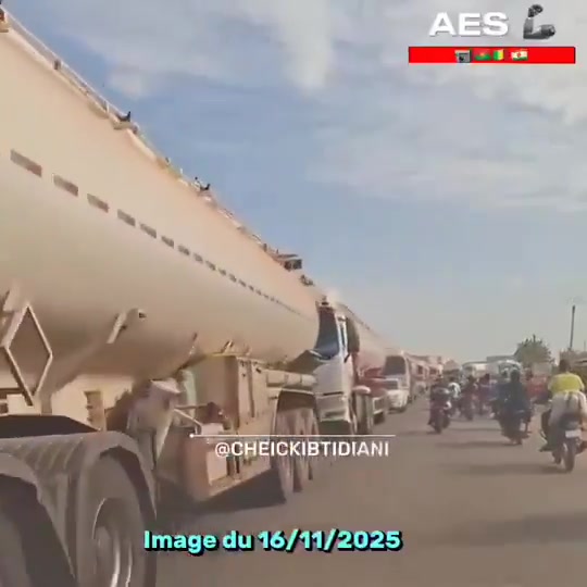 Mali: A fuel tanker convoy from Ivory Coast has reportedly arrived in Bamako