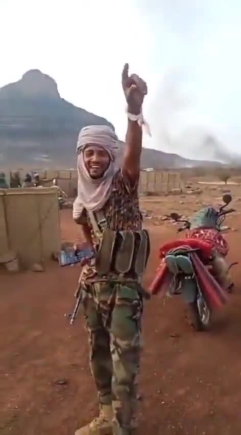 The JNIM/FLA coalition attacked and took control of the Malian military base in Hombori, Mopti region in central Mali this morning