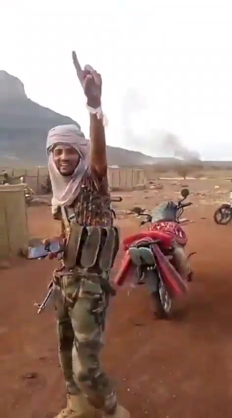 The JNIM/FLA coalition attacked and took control of the Malian military base in Hombori, Mopti region in central Mali this morning