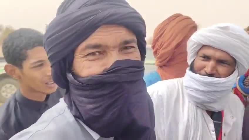 Demonstrations took place in Telhandak in the Kidal region this morning, May 24, 2026, to protest violations committed by the Malian army and the Russian Africa Corps against civilians in Azawad, as well as the use of banned cluster munitions during recent operations in Kidal and Timbuktu.
