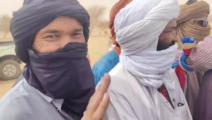 Demonstrations took place in Telhandak in the Kidal region this morning, May 24, 2026, to protest violations committed by the Malian army and the Russian Africa Corps against civilians in Azawad, as well as the use of banned cluster munitions during recent operations in Kidal and Timbuktu.