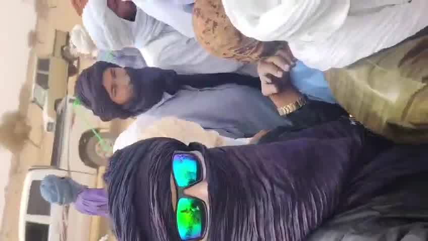 Demonstrations took place in Telhandak in the Kidal region this morning, May 24, 2026, to protest violations committed by the Malian army and the Russian Africa Corps against civilians in Azawad, as well as the use of banned cluster munitions during recent operations in Kidal and Timbuktu.